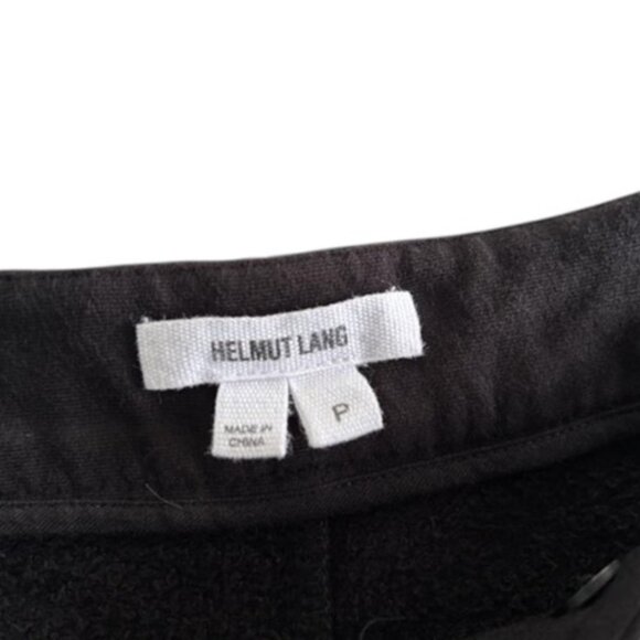 Helmut Lang black wrap origami-inspired pants size P - Picture 8 of 8